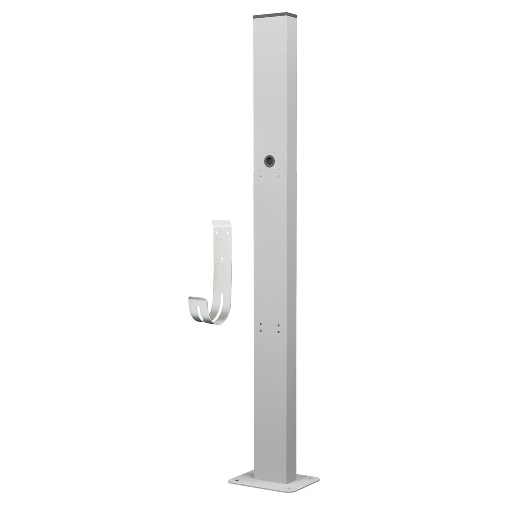 Tesla Charger Pedestal Outdoor, EV Charger Stand with Holder for for EV Charger, Tesla Pedesta for Telsa Gen 3, Tesla Mobile Connector & J1772 Wallbox Charger